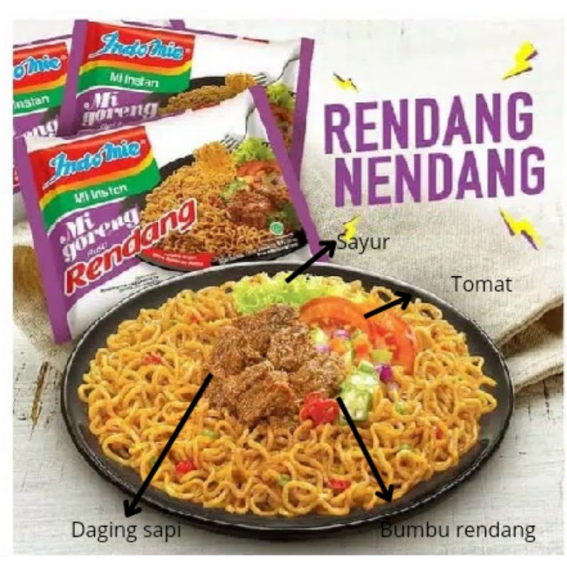 

Indomie rendang