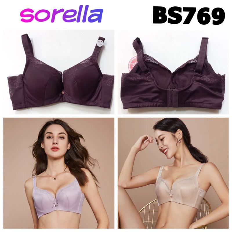 BS769 sorella push up bra body contour cup full 34B 36B