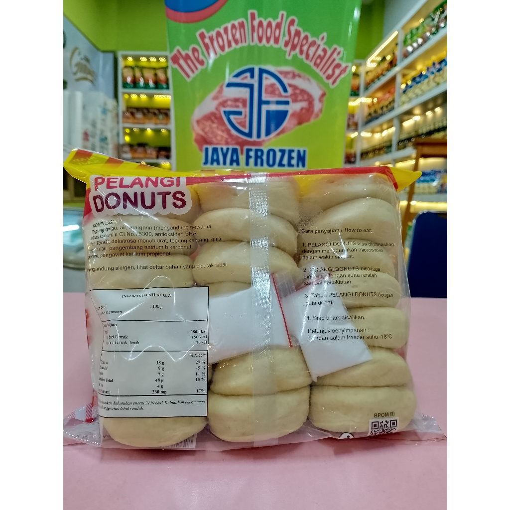 

RB PELANGI DONUTS MINI ISI 21