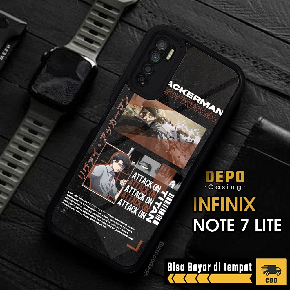Case Infinix Note 7 Lite Casing Infinix Note 7 Lite Casing Depo Casing [AOT1] Case Glossy Case Aesth