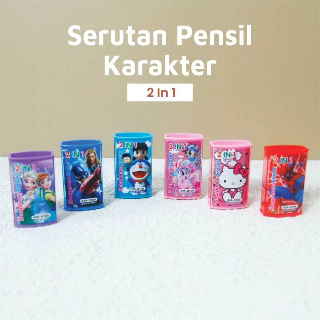 

Rautan Karakter Peraut Pensil Serutan Murah