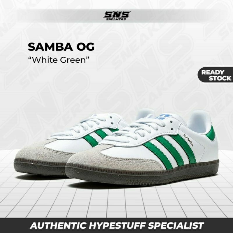 Adidas Samba OG White Green