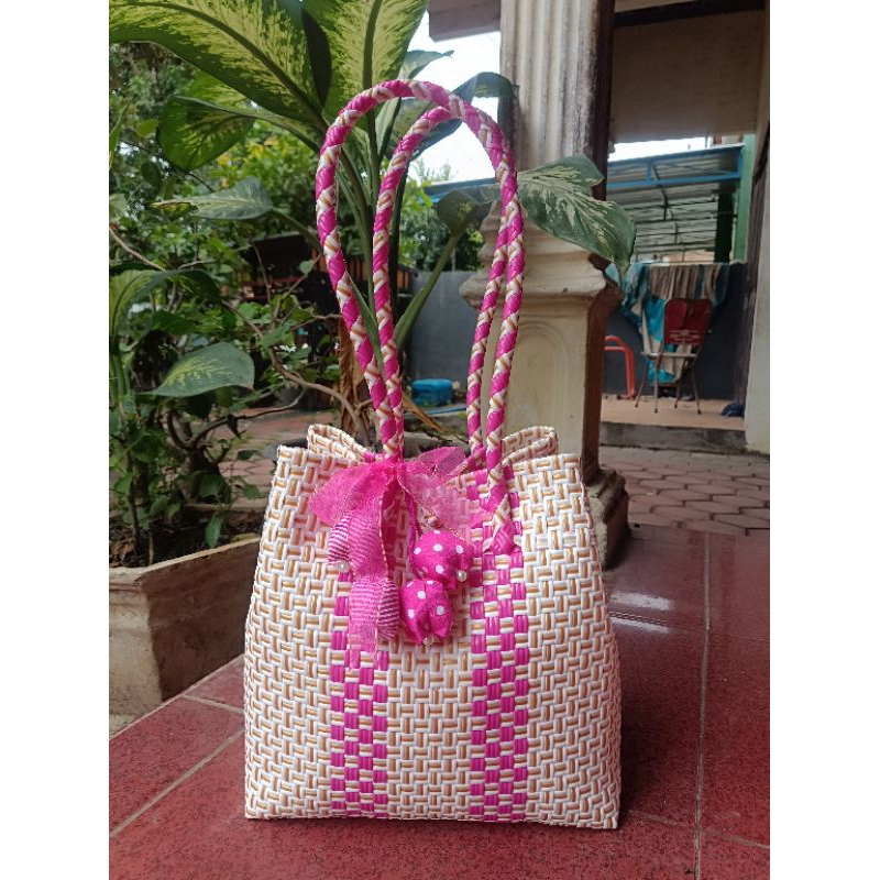 Tas anyam jali serbaguna/ Tas Belanja