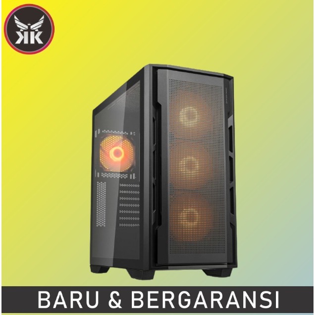 COUGAR GAMING UNIFACE RGB BLACK GAMING CASE MID TOWER - NON PSU