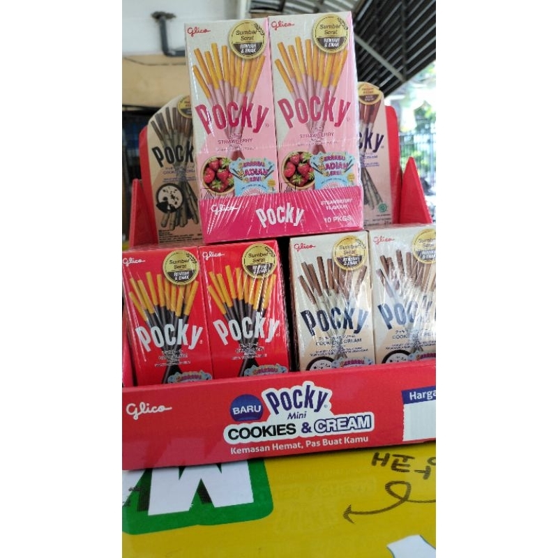

Glico Pocky mini box (isi 10)