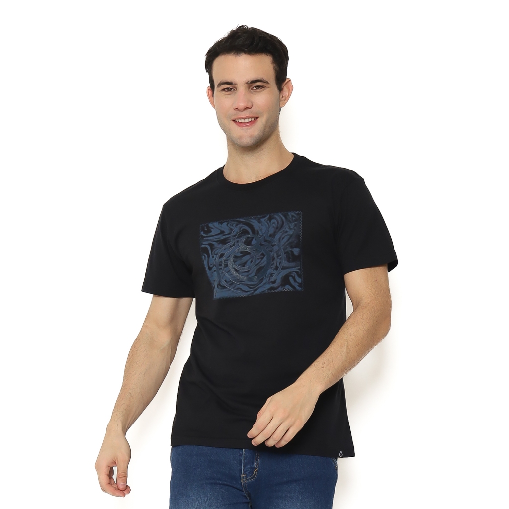 Juice Ematic Kaos Lengan Pendek Pria Graget Tee Short Planet Surf