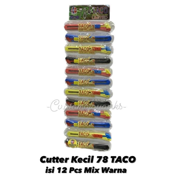 

CUTTER KECIL 78 TACO (12Pcs)