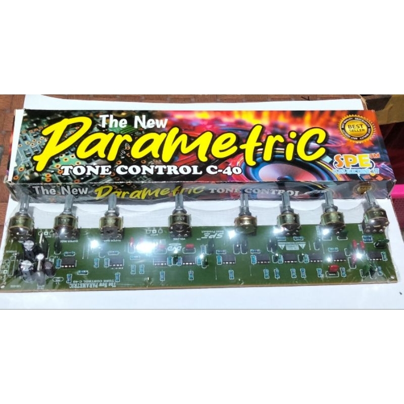 KIT PARAMETRIK PARAMETRIC C 40 C-40 IC741 TONE CONTROL C40 TONE CONTROL KONTROL C40