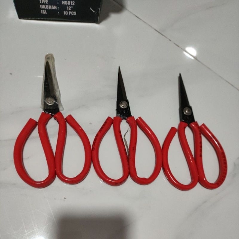 

gunting kodok kain serbaguna gg plastik anti licin