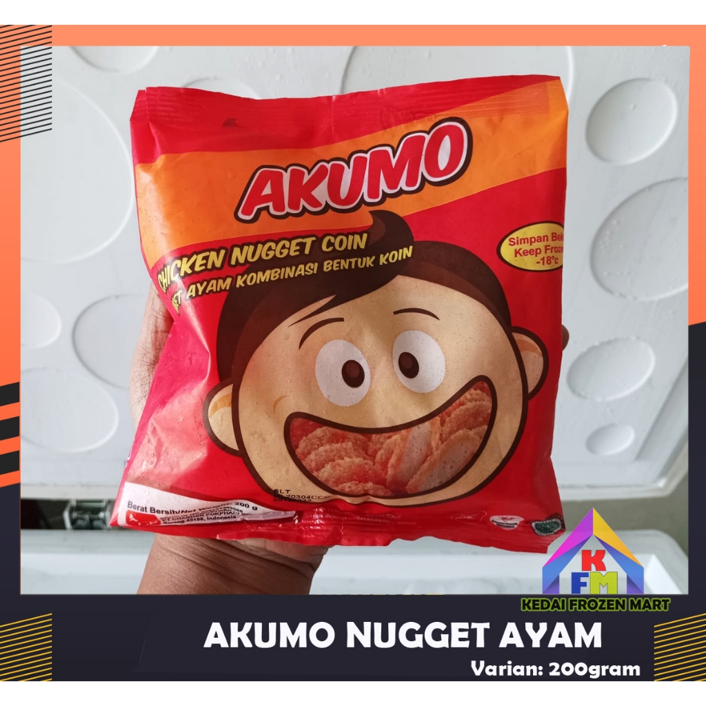 

Akumo Nugget Ayam Kombinasi Bentuk Koin 200gr