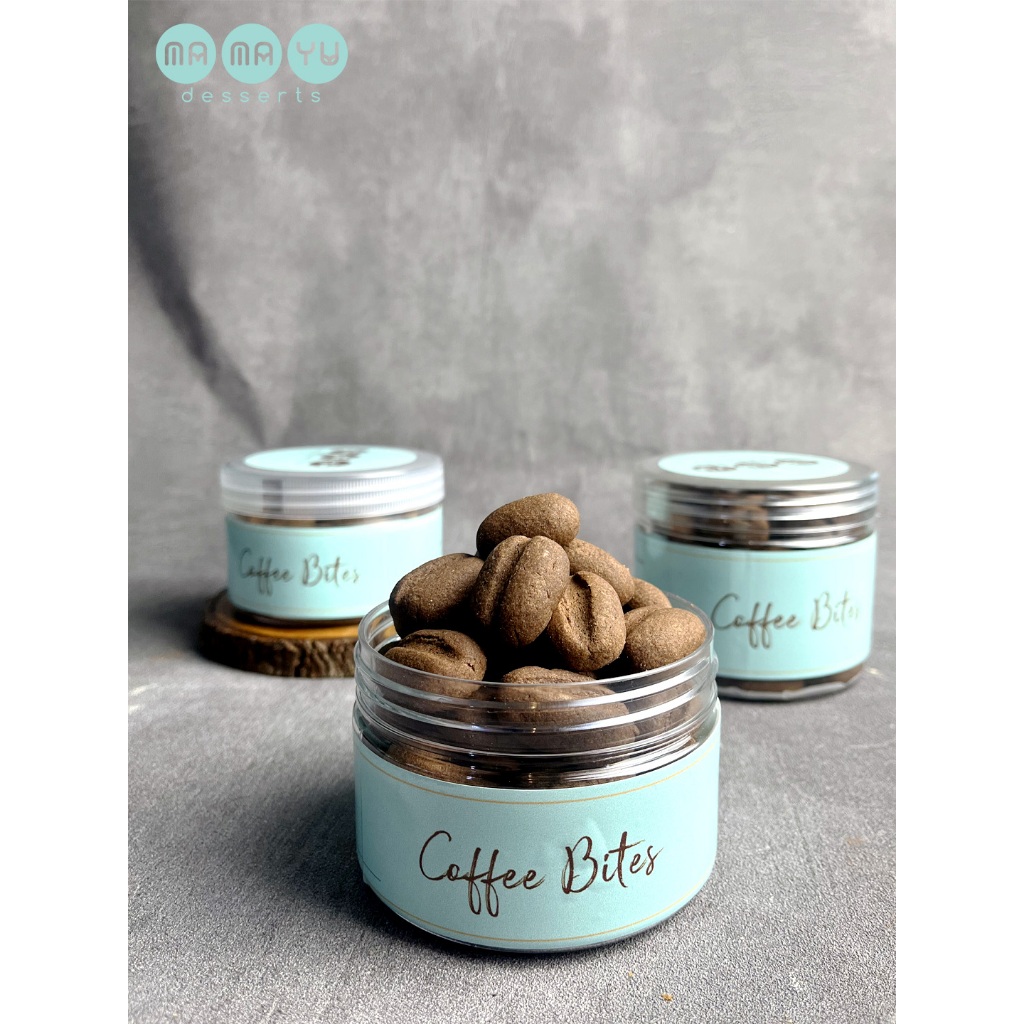 

Cookies Coffee Espresso Cookie Coffee Bites kue kering biji kopi cocok untuk hampers atau gift