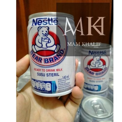 

Susu Beruang Susu Bear Brand susu steril 140_ML