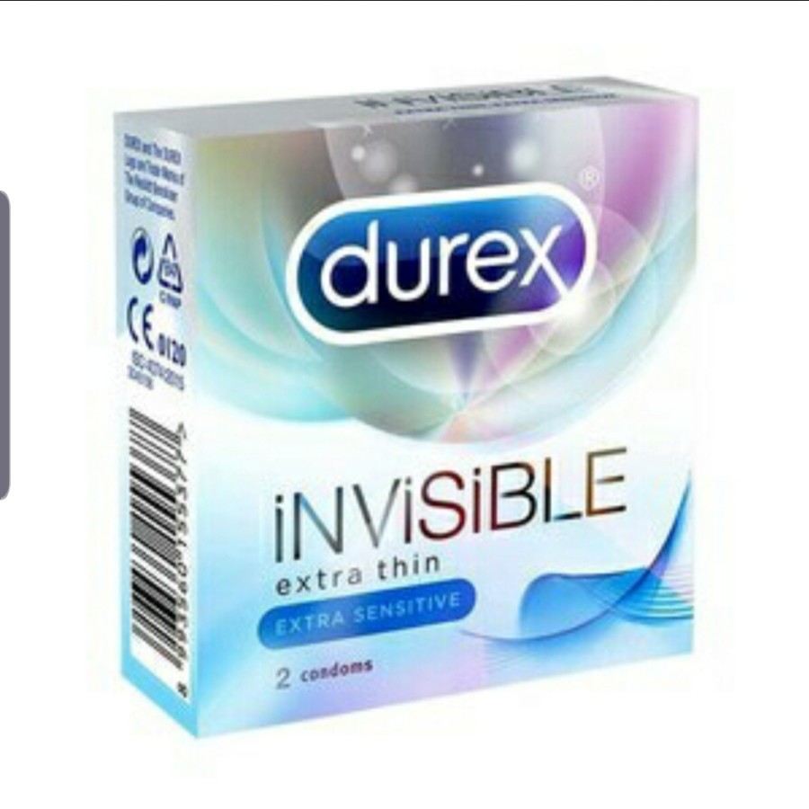 Sale Kondom Durex Invisible isi 2 Pcs - Kondom Tipis Durex murah