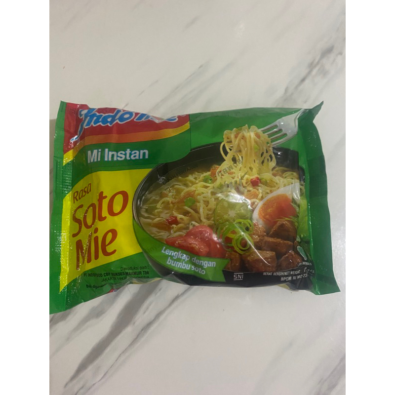 

Indomi kuah rasa soto mie ayam bawang isi 5