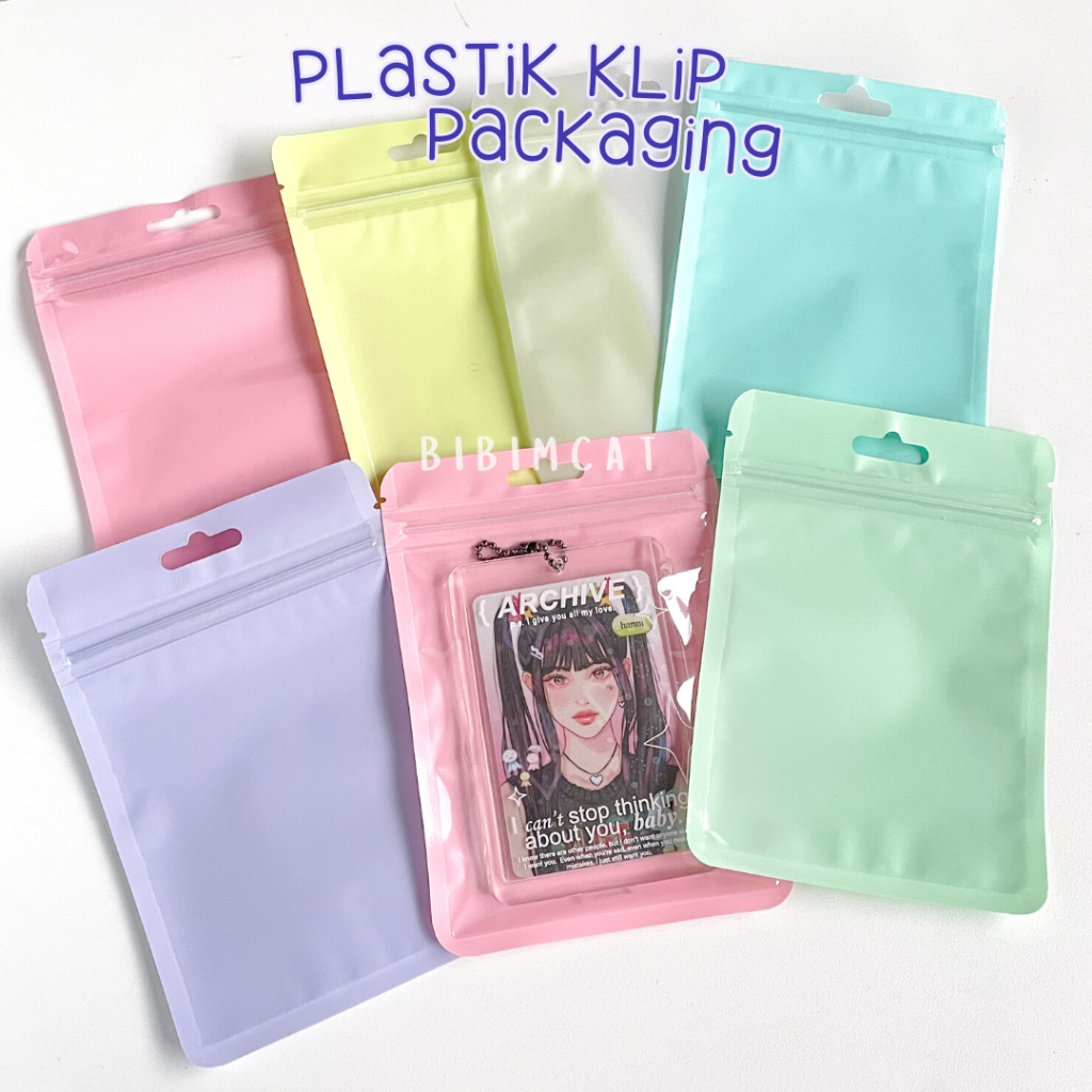 

Plastik Klip Warna Aksesoris Freebies (1 SET = 10 lembar)
