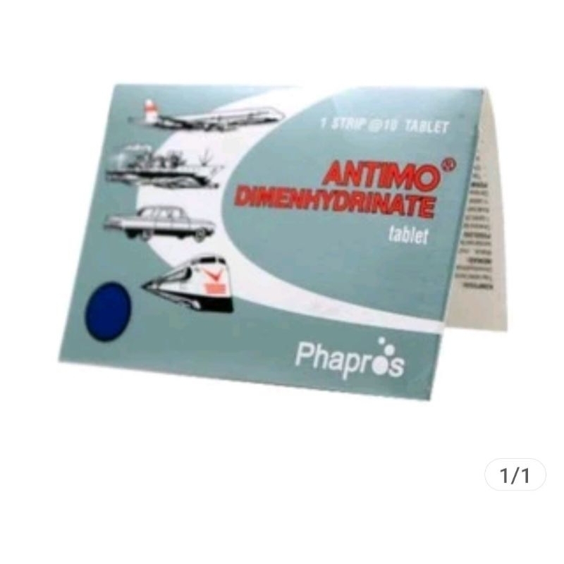 ANTIMO TABLET ISI 10 ANTIMO ANAK SACHET