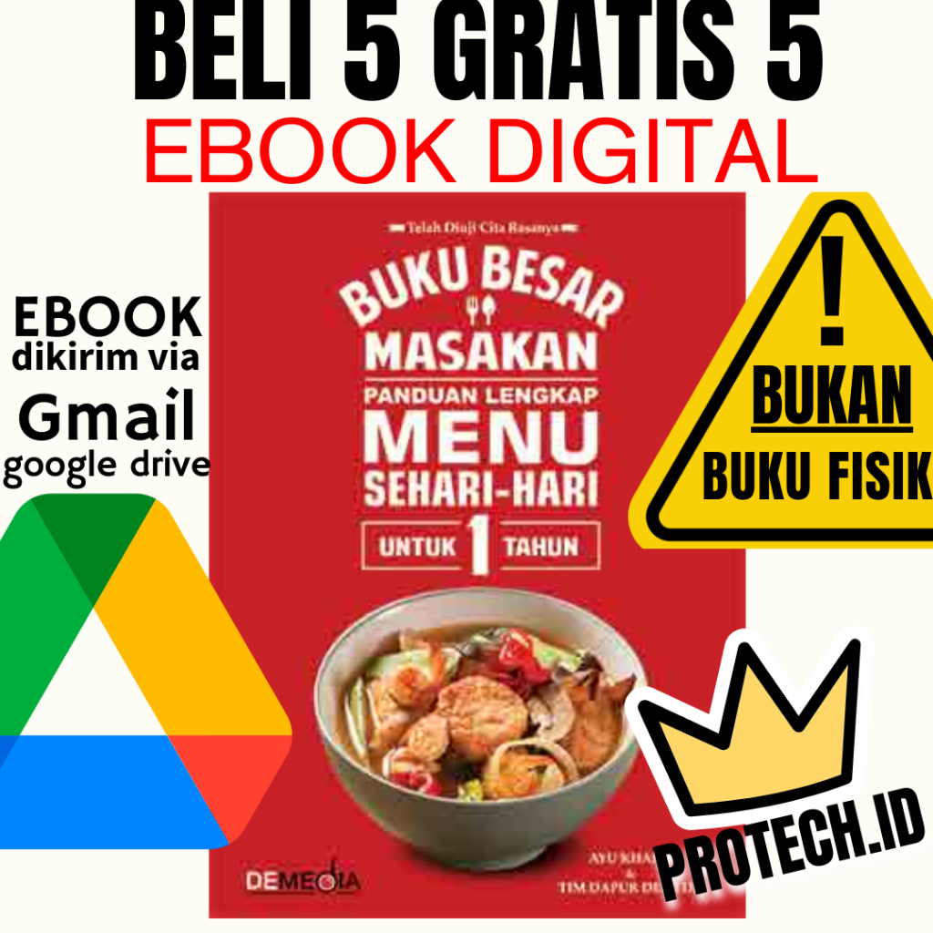 

(37) Buku Besar Masakan ; Panduan Lengkap Menu Sehari-Hari Untuk 1 Tahun