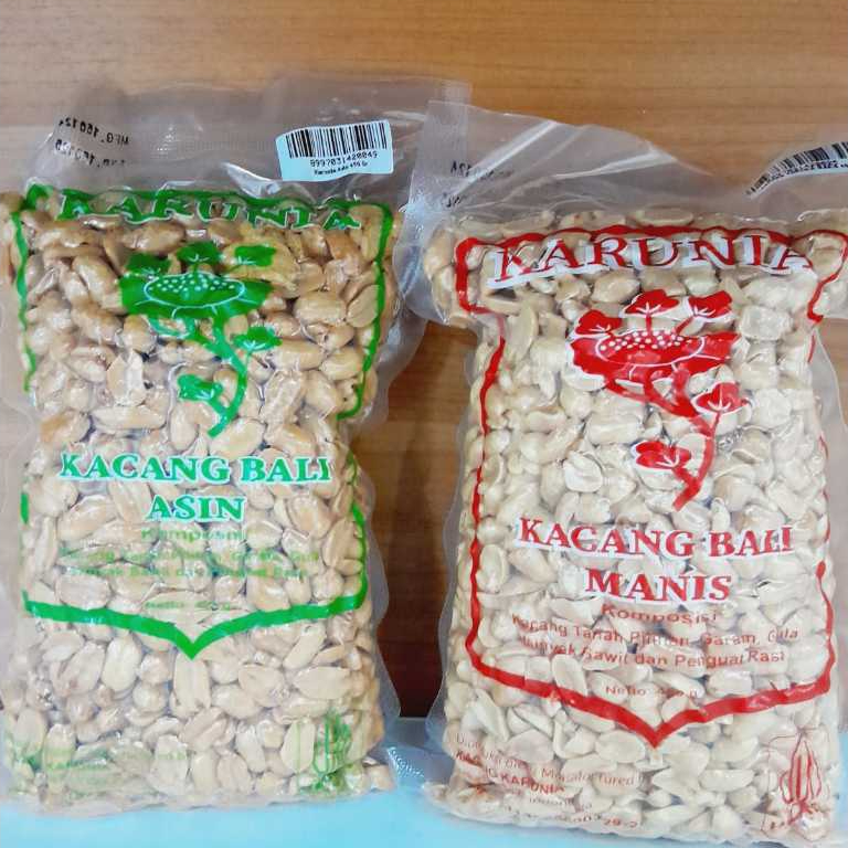 

[HALAL] KARUNIA Kacang Bali Asli Manis / Asin 225gr - 450gr