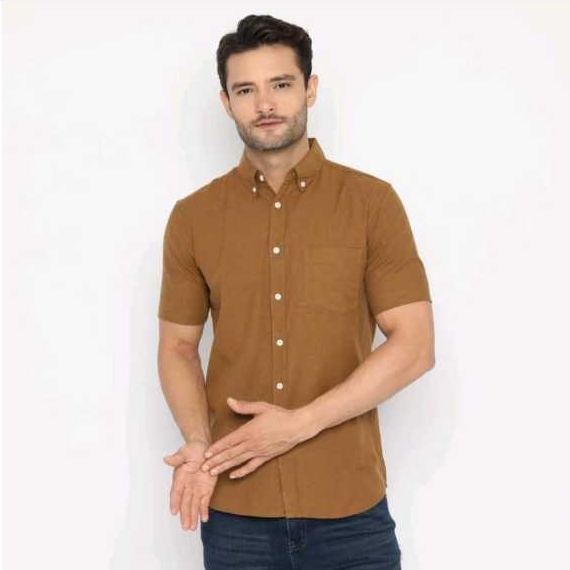 KEMEJA POLOSAN PRIA PLATINI