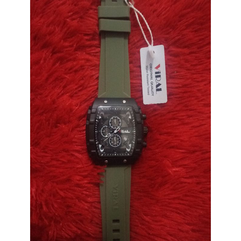 COD JAM TANGAN PRIA KEREN/JAM TANGAN RUBBER ORIGINAL