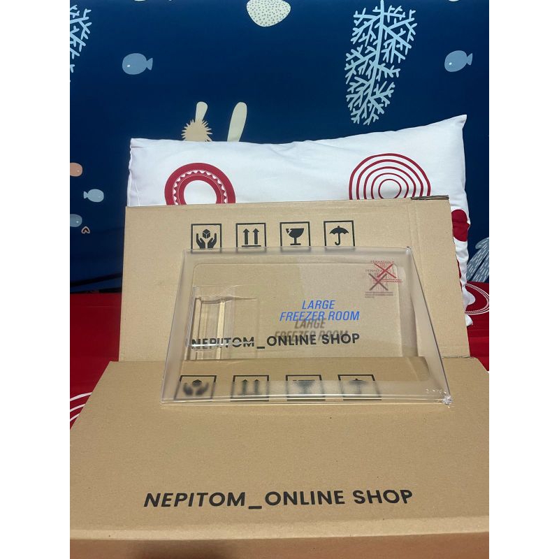 Tutup freezer kulkas Aqua Aqr D191,D187&Aqr D181