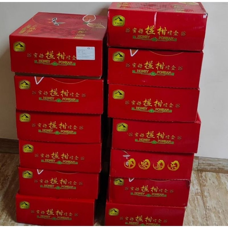 

Hampers Buah Jeruk Ponkam Hdl Imlek Giftbox 1 Dus Isi 40 Pcs