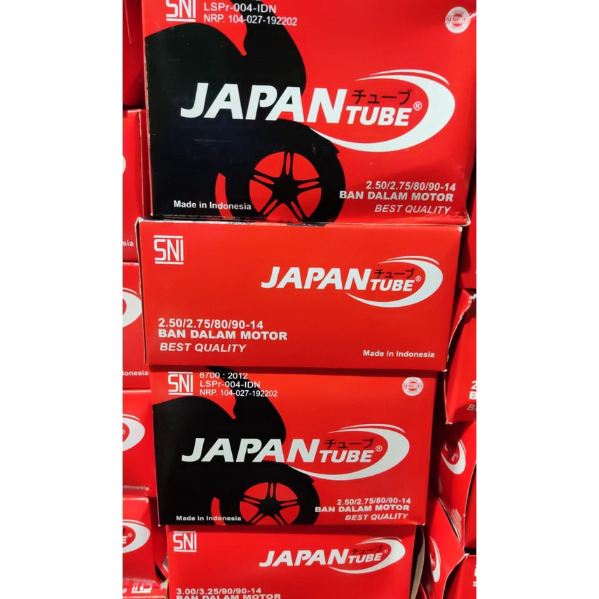 GROSIR BAN DALAM MOTOR 2527514 JAPAN TUBE BAN DALAM MOTOR 8914 JAPANBAN MURAH Terkini