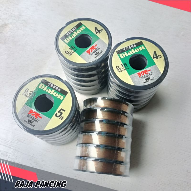 Senar pancing dialon - senar pancing murah 50 Meter conection