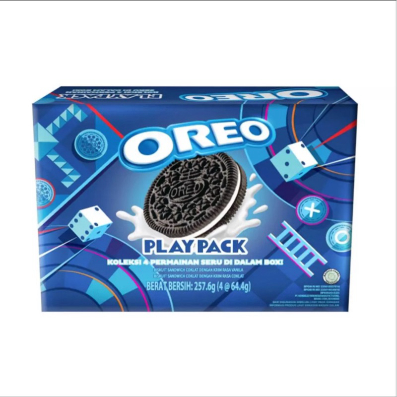 

Oreo Playpack (OREO VANI CHOC PLAYPACK 4X64.4G )