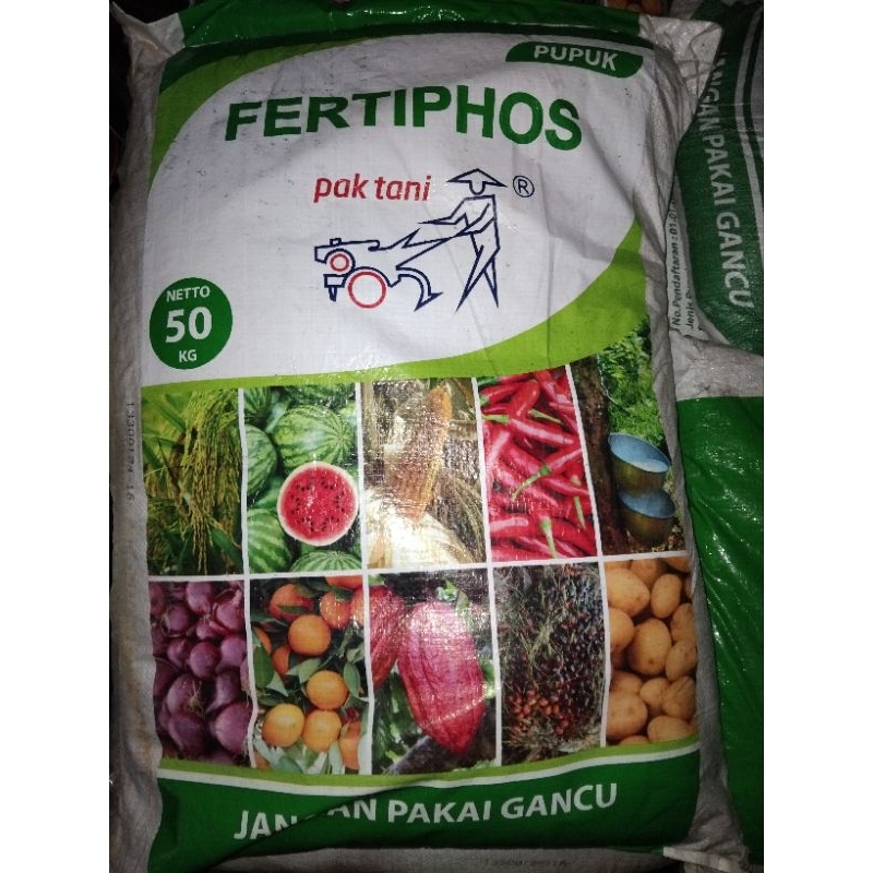 Pupuk Fertiphos Hijau yg mengandung phospat berkualitas