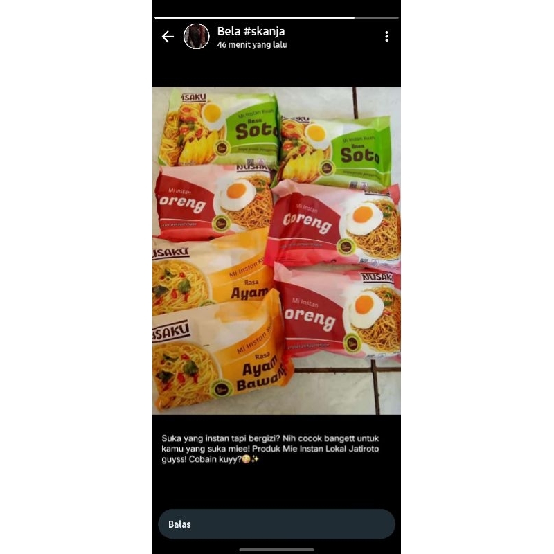 

MIE MURAH MERIAH DAN SEHAT