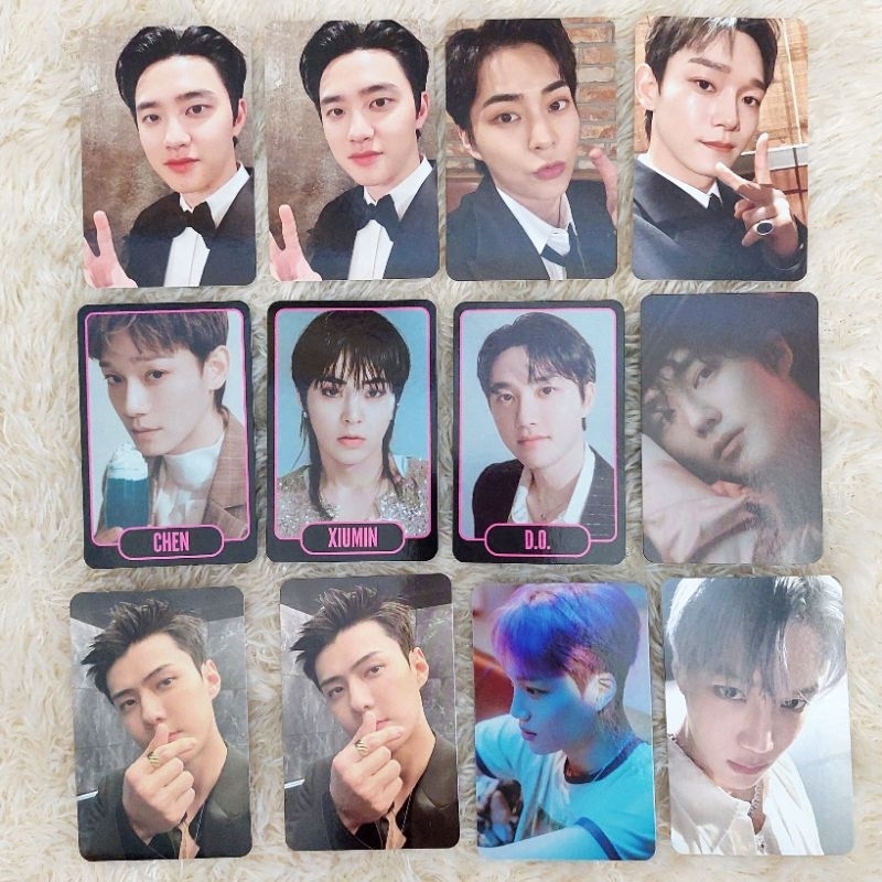 EXO EXIST CREAM SODA TRADING CARD KAI SUHO XIUMIN CHEN SEHUN D.O. PHOTOCARD PC