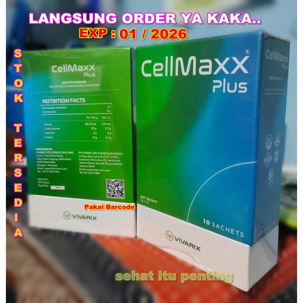 PROMO MURAHH -- CELLMAX - CELLMAXX - STEM CELL - DIJAMIN ORIGINAL