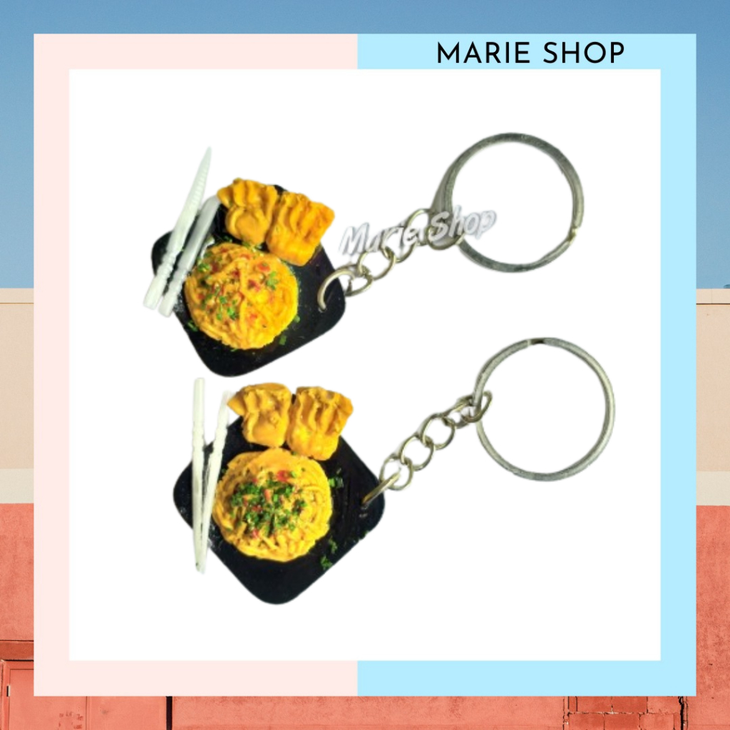 GANTUNGAN KUNCI MINIATUR MIE GACOAN / GK MIE GACOAN SOUVENIR GANCI / GANCI MI GACOAN
