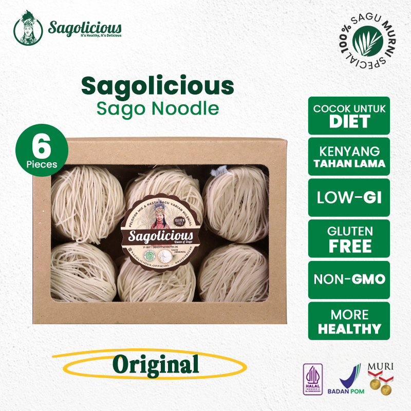 

Sagolicious - Mie Sagu Original Sago Box