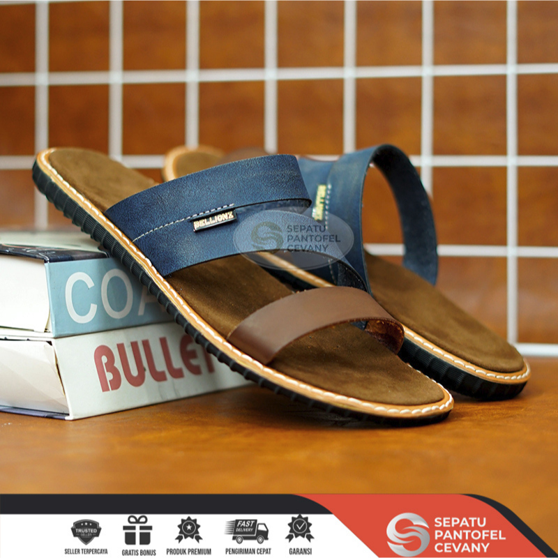 SFW x WENS - Sandal Slide Pria Dan Wanita - Slip-On Anti Slip - Traveling Vintage Kasual  Original -