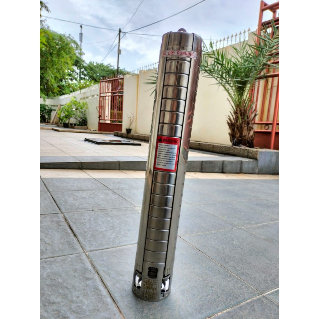 MAXPUMP 4SPM5/25-1.5inchKEPALA KEPALA Pompa Satelit Submersible Pump 4inch Impeller Stainless 25