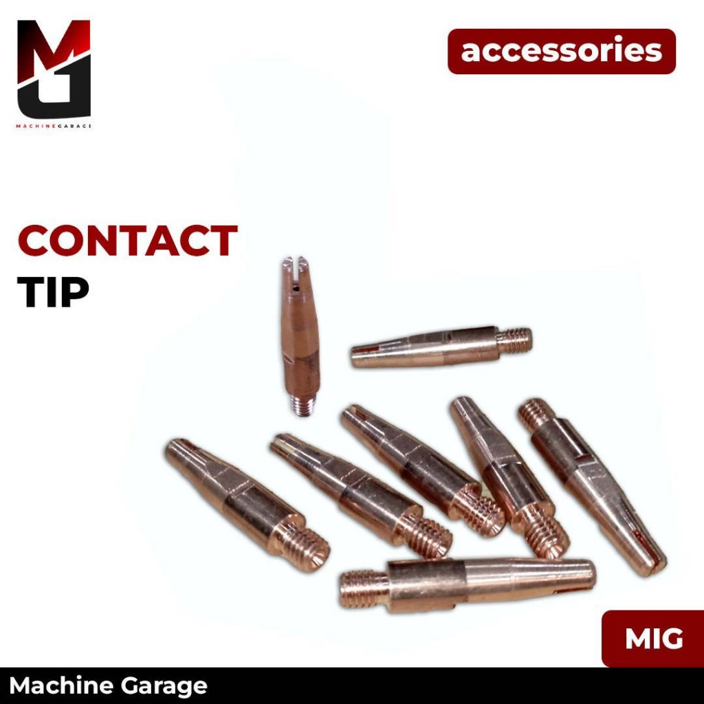 contact tip HBV twin head mesin las mig m6 45mm