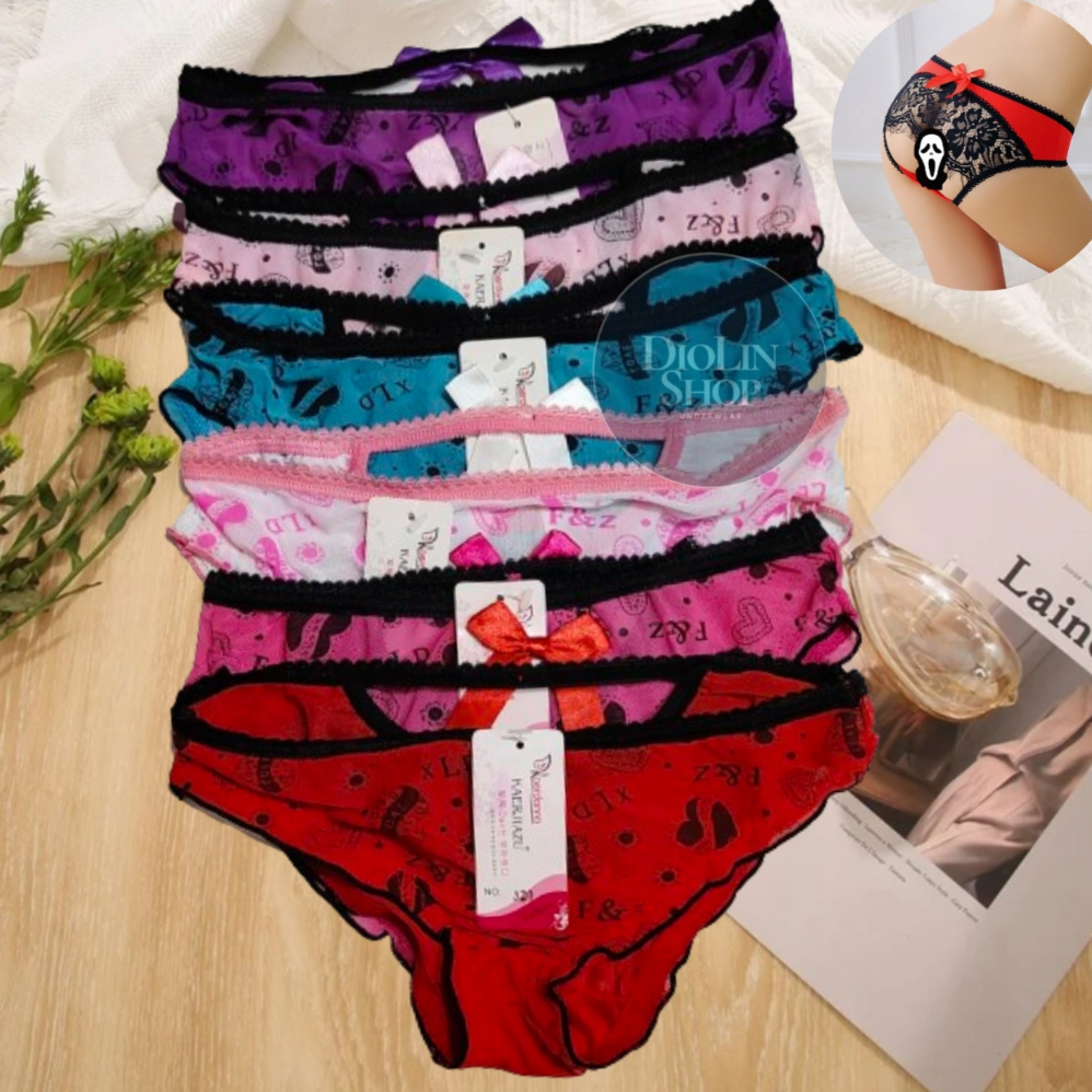 new celana dalam wanita sepinggul seksi cd wanita low waist pita belakang