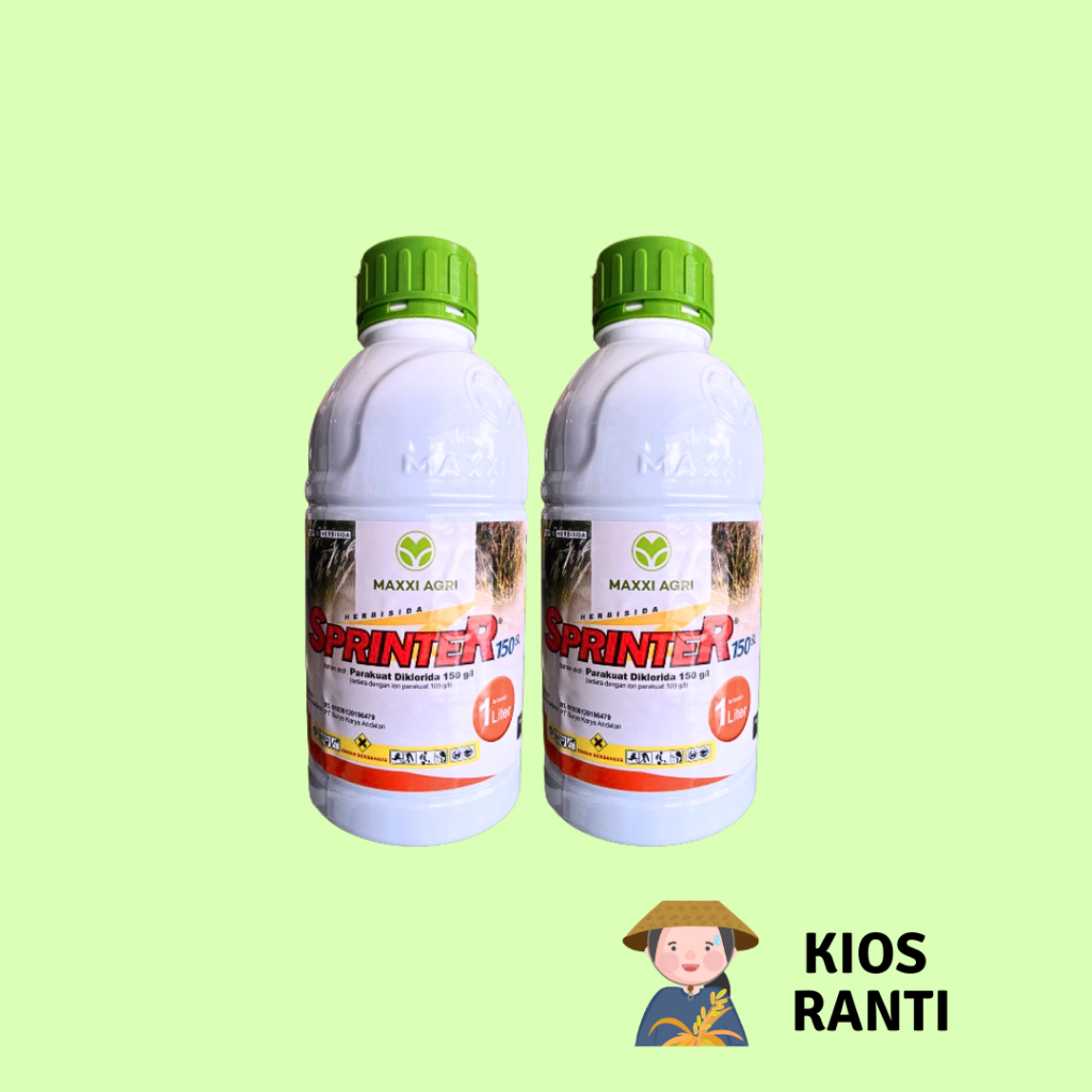 HERBISIDA SPRINTER 150 SL/Pembasmi Rumput Liar/Herbisida Pembakar/Original 100%