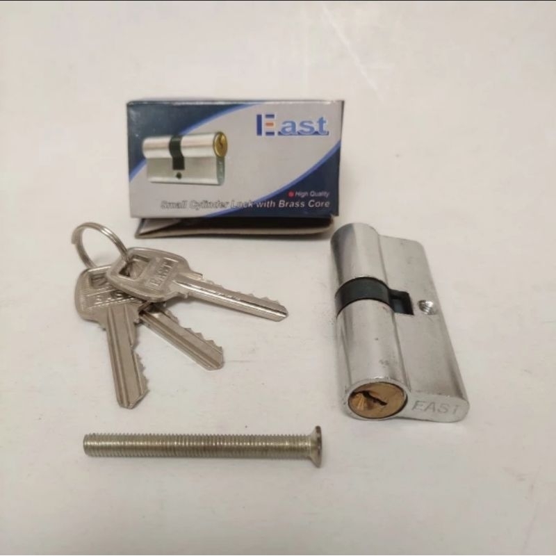 Double Cylinder Silinder Anak Kunci Knob Pintu Besar East