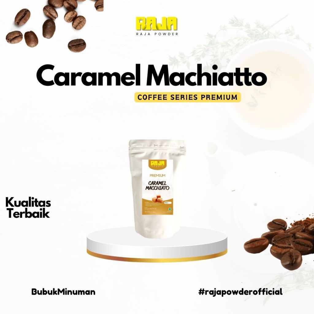 

Bubuk Caramel Macchiato Bubuk Minuman Caramel Macchiato Powder 250 gram PREMIUM