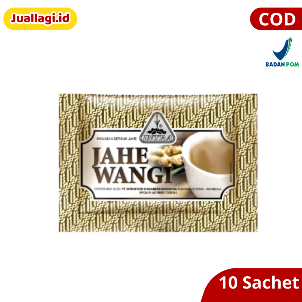 

Intra Jahe Wangi Isi 10 Sachet Original