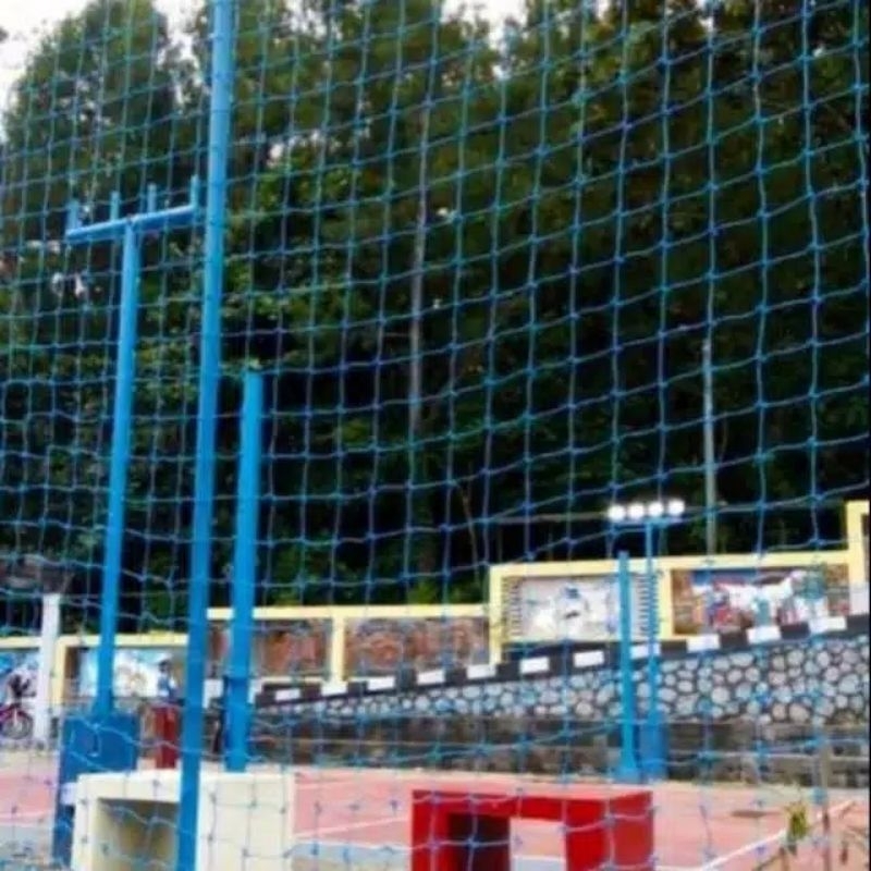 JARING PEMBATAS PENGAMAN LAPANGAN VOLI VOLLY DAN SEPAK BOLA 12X5