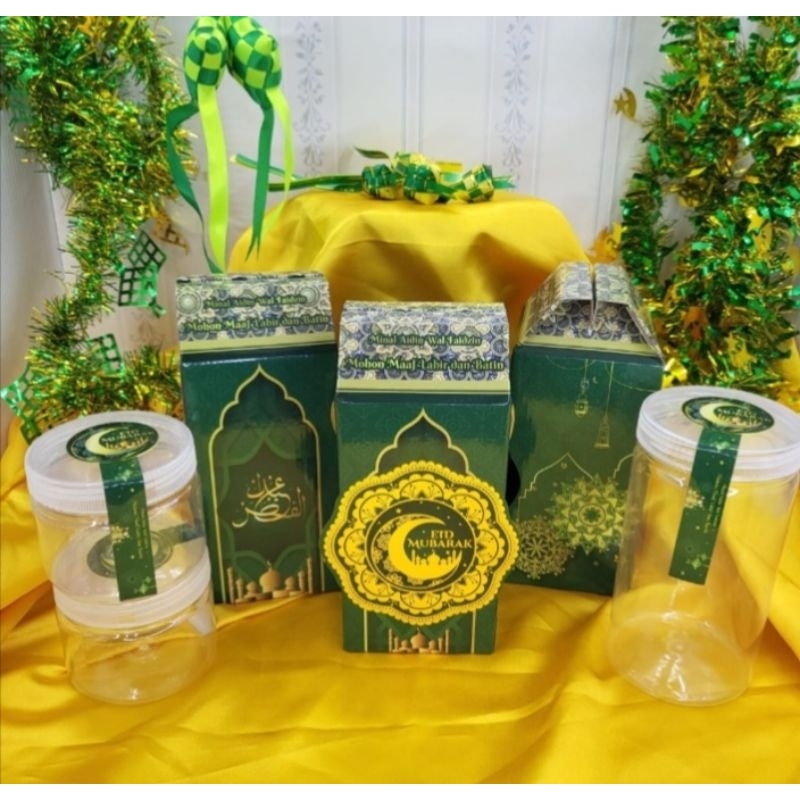 

(Free Hangtag GSK) Box Lebaran 1 jar 1000ml box lebaran 1 jar 750ml 800ml box lebaran 2 jar 400ml box lebaran cookies box lebaran kue keeing box kuker lebaran box hamper lebaran box souvenir lebaran dus kuker lebaran box idul fitri