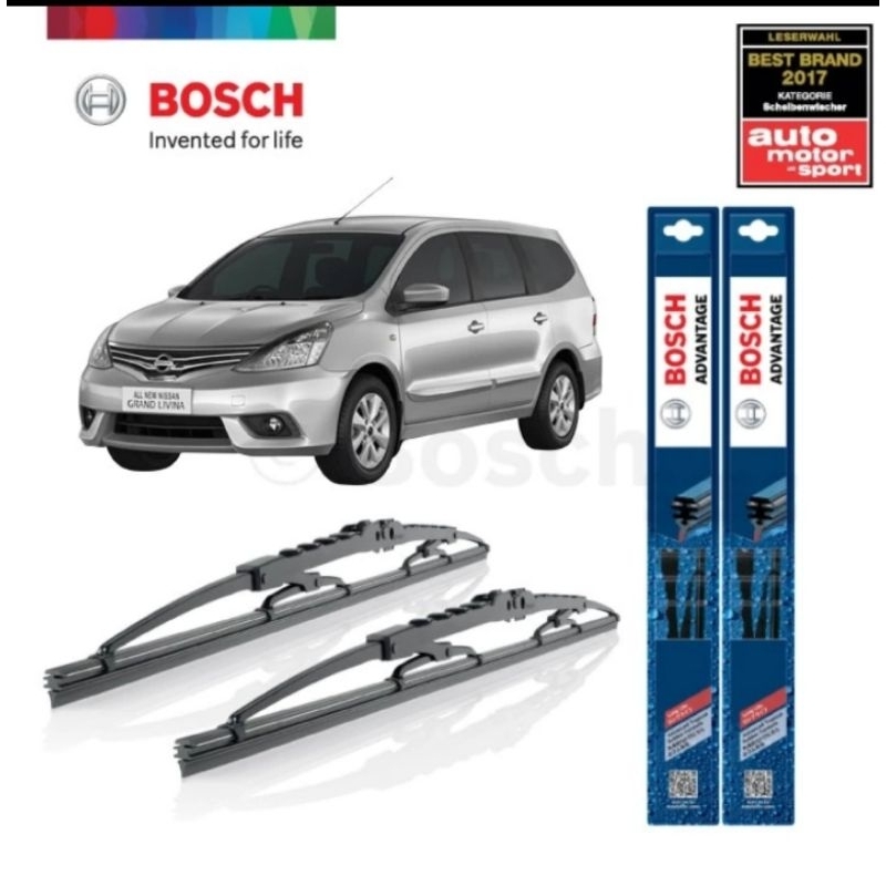 wiper Livina depan belakang