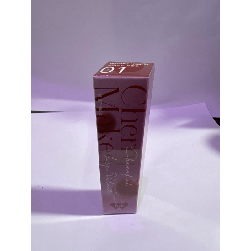 BareNBliss Cherry Makes Lip Velvet 01 Blushed Moment
