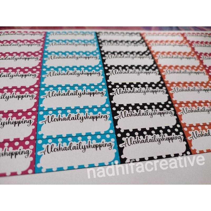 

Stiker Label Harga Untuk Baju dan lain lain