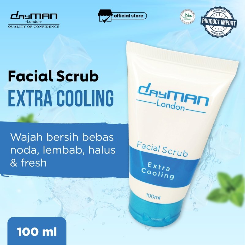 Facial Wash Dayman Extra Cooling 100 ml