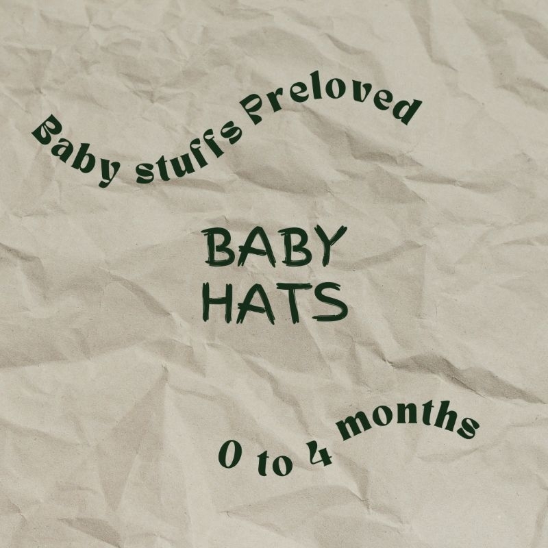 Preloved Baby HATS (topi bayi)
